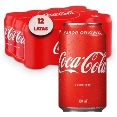 Fardo Coca Cola lata c/12