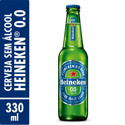 Heineken Zero Long Neck 330 ml un