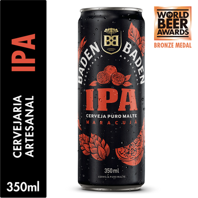 Baden Baden IPA Maracujá lata 350 ml