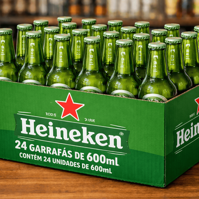 Cx Heineken 600 ml c/24